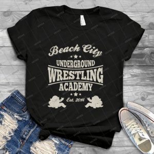 Beach City Underground Wrestling 70 - Trending Shirt For Women Vintage Retro Tee For Men Kid's T-Shirt Handmade Shirt