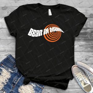 Bear In Mind - Vintage Mens Shirt Tshirt For Women Classic Handmade Shirt Retro Graphic Tee