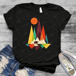 Bear In Whimsical Wild - Gift Idea Shirt For Men Tee For Women Classic Retro Vintage Graphic T-Shirt