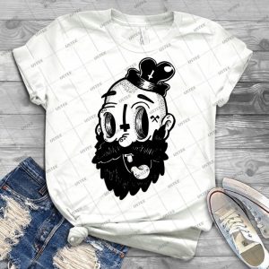 Beard  T Shirt 77 - Vintage Men's Shirt Tshirt For Women Classic Handmade Shirt Retro Graphic Tee