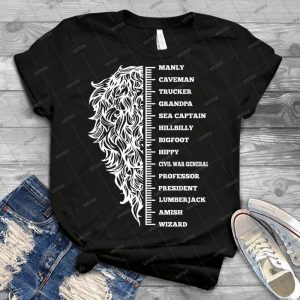 Beard Menscale - Best Unisex Trending Handmade T-shirt Gift Idea For Men T-shirt For Woman