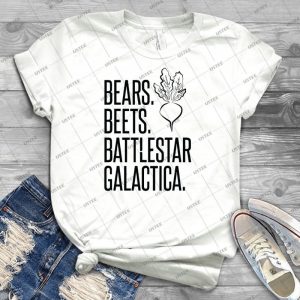 Bears Beets Battlestar Galactica - Best Unisex Trending Handmade T-shirt Gift Idea For Men T-shirt For Woman