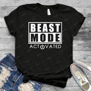 Beast Mode Gym Bodybuilding Sport Motivation 61 - Vintage Mens Shirt Tshirt For Women Classic Handmade Shirt Retro Graphic Tee