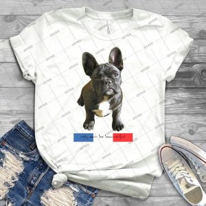 Beautiful French Bulldog 80 - Gift Idea Shirt For Men Tee For Women Classic Retro Vintage Graphic T-Shirt