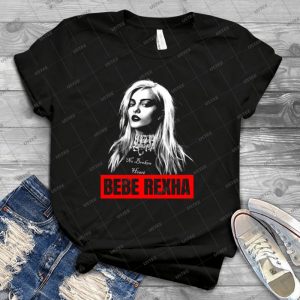 Bebe Rexha The Host Voice That I Ever Heard - Vintage Mens Shirt Tshirt For Women Classic Handmade Shirt Retro Graphic Tee