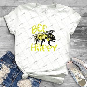 Bee Happy 29 - Gift Idea Shirt For Men Tee For Women Classic Retro Vintage Graphic T-Shirt