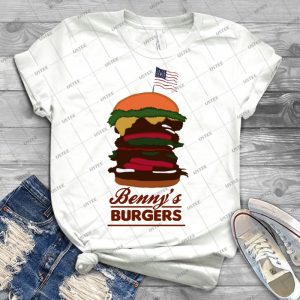 Benny S Burgers - Best Unisex Trending Handmade T-shirt Gift Idea For Men T-shirt For Woman