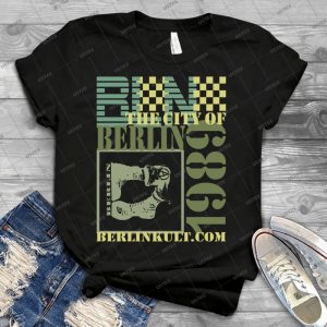Berlin T Shirt 70 - Vintage Mens Shirt Tshirt For Women Classic Handmade Shirt Retro Graphic Tee