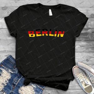 Berlin, Text - Best Unisex Trending Handmade T-shirt Gift Idea For Men T-shirt For Woman