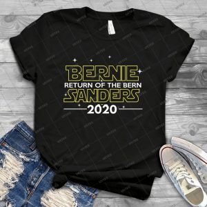 Bernie Sanders 2020 T Shirt-Return Of The Bern - Vintage Mens Shirt Tshirt For Women Classic Handmade Shirt Retro Graphic Tee