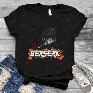 Berserk - Guts Glowin Eye Large 96 - Best Unisex Trending Handmade T-shirt Gift Idea For Men T-shirt For Woman