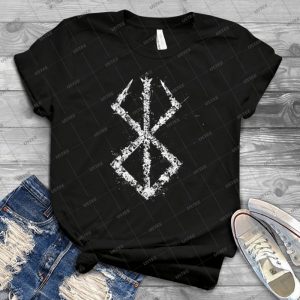 Berserk - Vintage Mens Shirt Tshirt For Women Classic Handmade Shirt Retro Graphic Tee