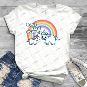 Best Unicorn Dad 63 - Trending Shirt For Women Vintage Retro Tee For Men Kid's T-Shirt Handmade Shirt
