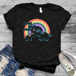 Best Unicorn Dad 89 - Vintage Mens Shirt Tshirt For Women Classic Handmade Shirt Retro Graphic Tee