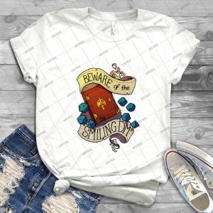 Beware Of The Smiling Dungeon Master - Gift Idea Shirt For Men Tee For Women Classic Retro Vintage Graphic T-Shirt