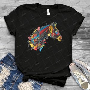 Beygir - Horse - 1 - Vintage Mens Shirt Tshirt For Women Classic Handmade Shirt Retro Graphic Tee