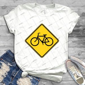 Bicycle Crossing 7 - Trending Shirt For Women Vintage Retro Tee For Men Kid's T-Shirt Handmade Shirt