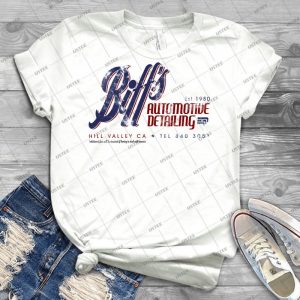 Biff S Auto Detailing - Vintage Men's Shirt Tshirt For Women Classic Handmade Shirt Retro Graphic Tee