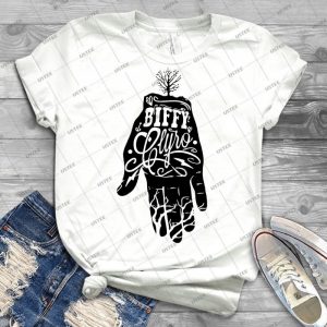 Biffy Clyro Hand Cu132 Trending - Vintage Men's Shirt Tshirt For Women Classic Handmade Shirt Retro Graphic Tee