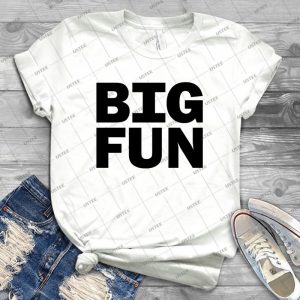 Big Fun - Heathers 23 - Vintage Men's Shirt Tshirt For Women Classic Handmade Shirt Retro Graphic Tee