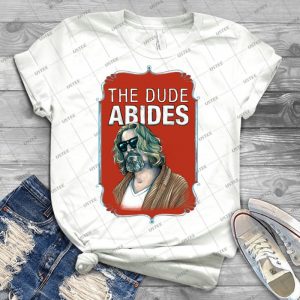 Big Lebowski-The Dude- Abides 52 - Trending Shirt For Women Vintage Retro Tee For Men Kid's T-Shirt Handmade Shirt