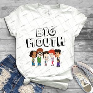 Big Mouth-Netflix - Best Unisex Trending Handmade T-shirt Gift Idea For Men T-shirt For Woman