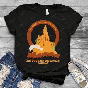 Big Thunder Mountain Railroad - Best Unisex Trending Handmade T-shirt Gift Idea For Men T-shirt For Woman
