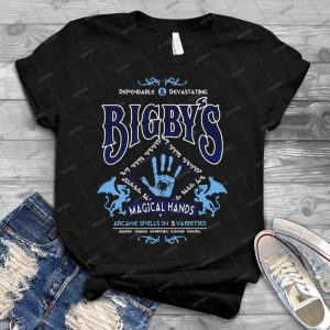 Bigby S Magical Hands - Best Unisex Trending Handmade T-shirt Gift Idea For Men T-shirt For Woman
