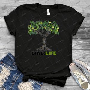 Bike-Life Tree 52 - Best Unisex Trending Handmade T-shirt Gift Idea For Men T-shirt For Woman
