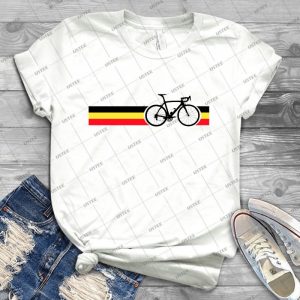 Bike Stripes Belgian National Road Race 5 - Vintage Men's Shirt Tshirt For Women Classic Handmade Shirt Retro Graphic Tee