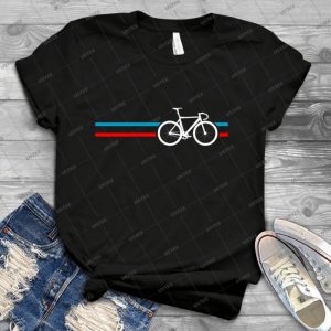 Bike Stripes Velodrome 67 - Trending Shirt For Women Vintage Retro Tee For Men Kid's T-Shirt Handmade Shirt