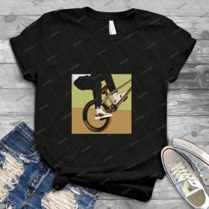 Biking T Shirt 47 - Vintage Mens Shirt Tshirt For Women Classic Handmade Shirt Retro Graphic Tee