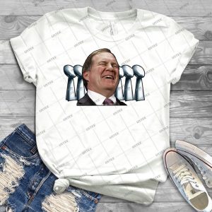 Bill Belichick Laughing - Best Unisex Trending Handmade T-shirt Gift Idea For Men T-shirt For Woman