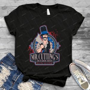 Bill The Butcher - Vintage Mens Shirt Tshirt For Women Classic Handmade Shirt Retro Graphic Tee