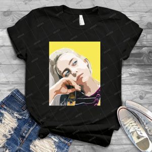 Billie Eilish - Best Unisex Trending Handmade T-shirt Gift Idea For Men T-shirt For Woman _386