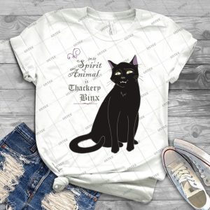 Binx - Hocus Pocus - White - 97 - Trending Shirt For Women Vintage Retro Tee For Men Kid's T-Shirt Handmade Shirt