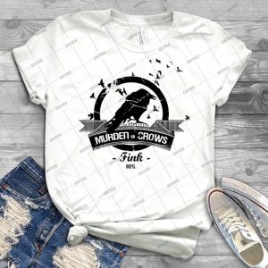 Bioshock Infinite-Murder Of Crows Vigor Shirt - Best Unisex Trending Handmade T-shirt Gift Idea For Men T-shirt For Woman