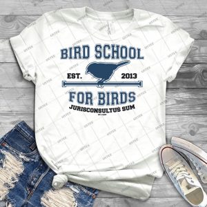 Bird School For Birds 24 - Trending Shirt For Women Vintage Retro Tee For Men Kid's T-Shirt Handmade Shirt