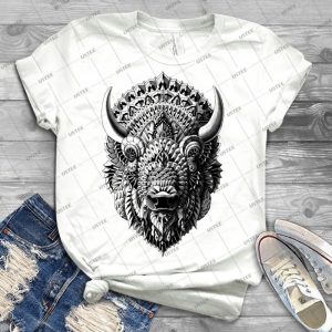 Bison T Shirt - Best Unisex Trending Handmade T-shirt Gift Idea For Men T-shirt For Woman