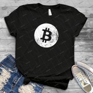 Bitcoin T Shirt - Gift Idea Shirt For Men Tee For Women Classic Retro Vintage Graphic T-Shirt