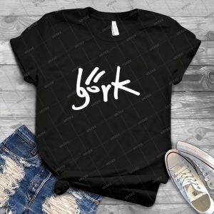Bjork Tshirt 73 - Vintage Mens Shirt Tshirt For Women Classic Handmade Shirt Retro Graphic Tee
