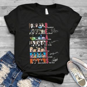 Black Bird Abbey Road Yellow Submarine Let It Be Help Hey Jude The Beatles Songs Handmade Shirt Handmade Shirt_19