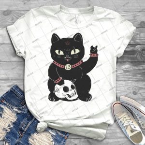 Black Cat - Best Unisex Trending Handmade T-shirt Gift Idea For Men T-shirt For Woman
