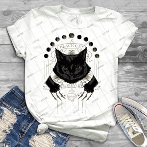 Black Cat Cult - Best Unisex Trending Handmade T-shirt Gift Idea For Men T-shirt For Woman