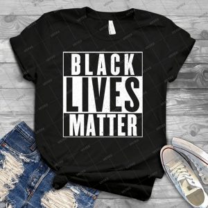 Black Lives Matter 43 - Vintage Mens Shirt Tshirt For Women Classic Handmade Shirt Retro Graphic Tee