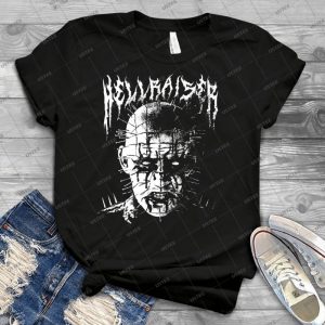 Black Metal Pinhead - Best Unisex Trending Handmade T-shirt Gift Idea For Men T-shirt For Woman