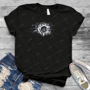 Black Mirror - Glass Smiley - White 55 - Trending Shirt For Women Vintage Retro Tee For Men Kid's T-Shirt Handmade Shirt