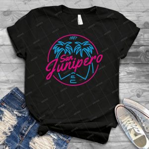 Black Mirror San Junipero Neon - Gift Idea Shirt For Men Tee For Women Classic Retro Vintage Graphic T-Shirt