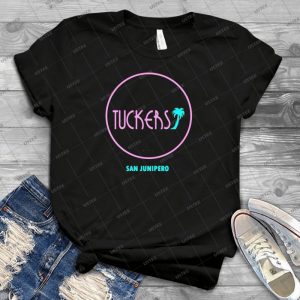 Black Mirror Tucker S Bar San Junipero 90 - Vintage Mens Shirt Tshirt For Women Classic Handmade Shirt Retro Graphic Tee