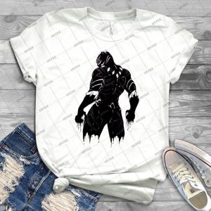 Black Panther Watercolor - Gift Idea Shirt For Men Tee For Women Classic Retro Vintage Graphic T-Shirt